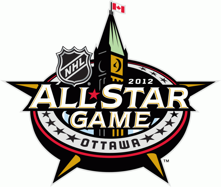 NHL All-Star Game 2012 Primary Logo iron on transfers for T-shirts